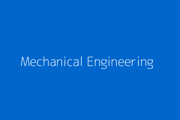 Mechanical Engineering Department